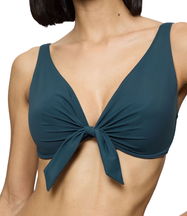 Triumph Μαγιό Σουτιέν Τριγωνικό για Μεγάλες Cups Twist W